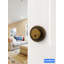 MRML Deadbolt Brushed Gold Keyed Entry Dead Bolt Lock, Single Cylinder, Lock with Key, Used for Exterior Front Entrance Entry Door-134699360
