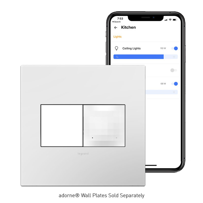 Adorne Smart Surface-mount Gateway With Netatmo,, White