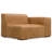 Rex Large L-Shaped Corner Sectional Sofa in Genuine Leather Modern 5-Seater Couch with Extra-Wide Armrests-98294404