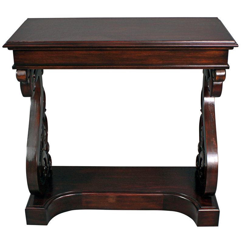 Mucha 35.5'' Solid Wood Console Table