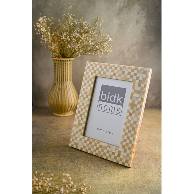 Bone Picture Frame, 5" x 7"