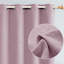 Linen Blend Blackout Curtain Panel Pair-1386531241-1386531242