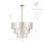 24" 5-Light Scalloped Capiz Shell Drum Chandelier-1878925499