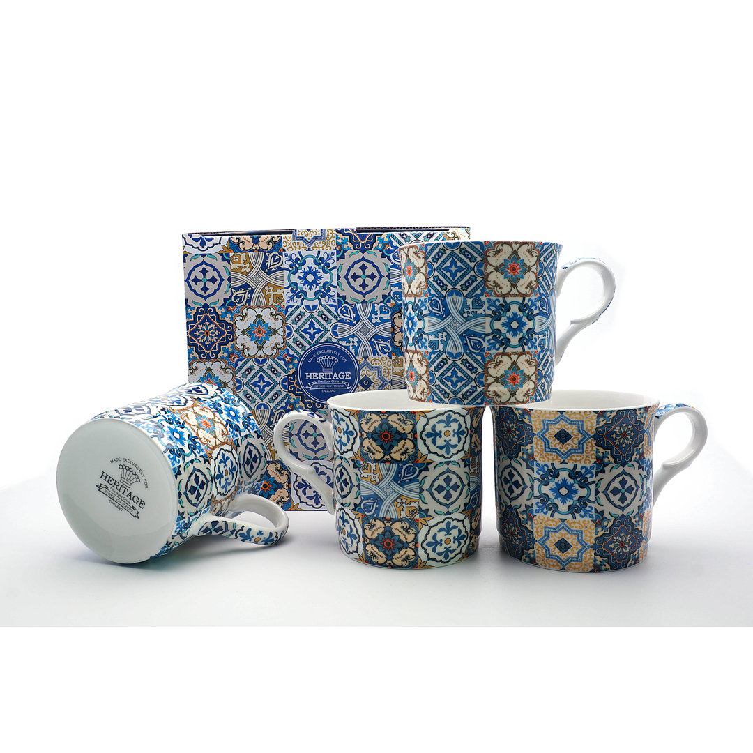 Azulejo Bone China Coffee Mug