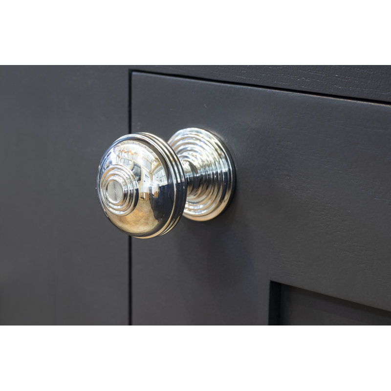 Prestbury Cabinet Round Knob, Polished Chrome