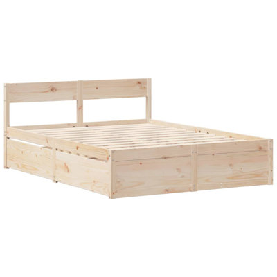 Solid Wood Bed