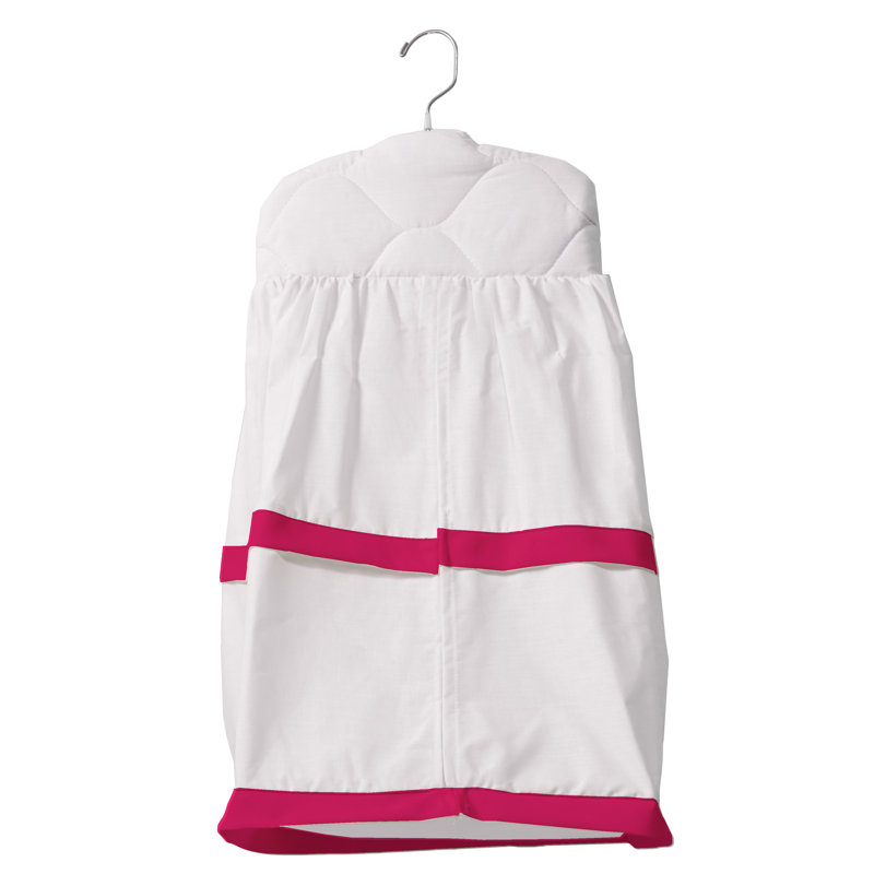 Rangement pour lit de bébé Dvorak, Rose vif