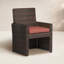 Chaise de patio Parris avec coussin Sunbrella®-98128412