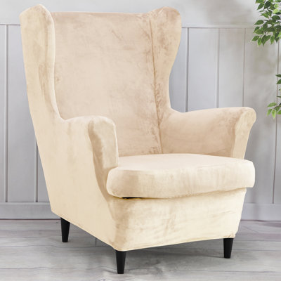 T-Cushion Wingback Slipcover