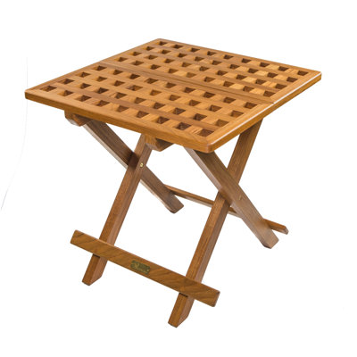 Table-plateau en teck