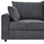 Causeuse légère en polyester de 71 po Brooklington, facile à déplacer, pour 2 personnes-385335376