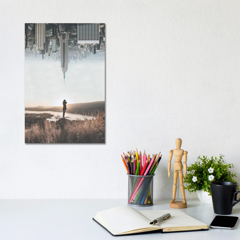 Between Earth And Sky by Luke Anthony Gramme - Wrapped Canvas Print, 20.32 cm H x 30.48 cm W
