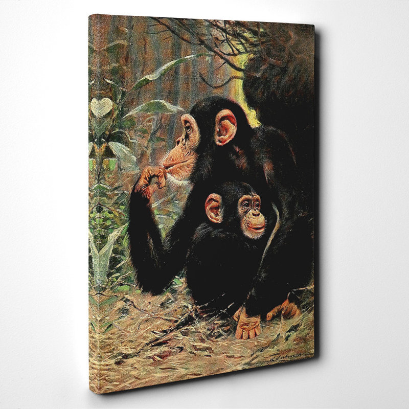 Wilhelm Kuhnert - Wrapped Canvas Painting, 60cm H x 40cm W
