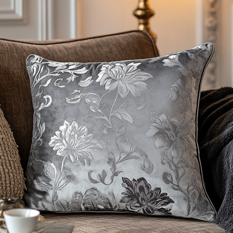 Coussin Jacquard