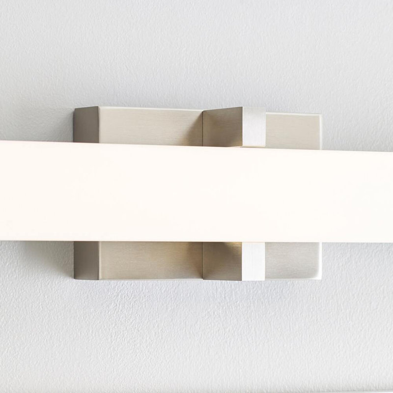 Ellis 1 - Light LED Bath Bar, Satin Nickel