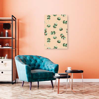 Reproduction d'art mural Pimento Olives Grid