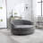 Oversized Slipcovered Accent Barrel Chair-100902701