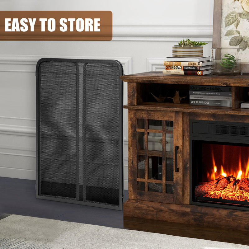 Naxhi Metal Fireplace Screen