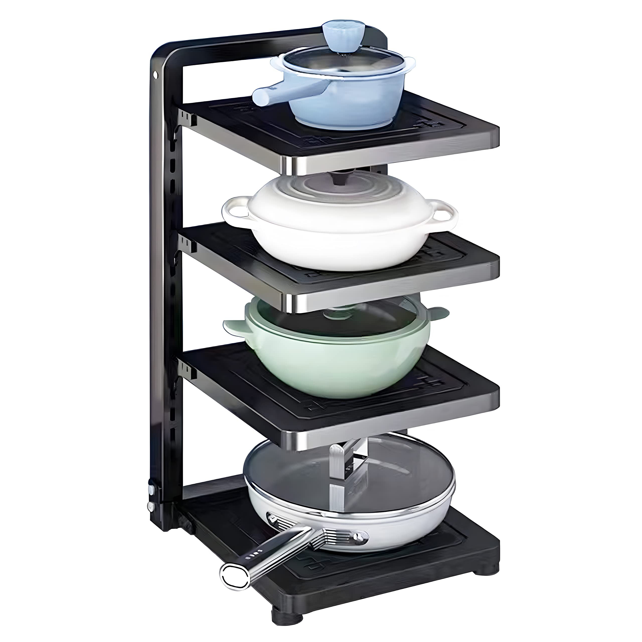 Mint Pantry Pot And Pan Organizer Rack For Under Cabinet, Heavy - Main Image