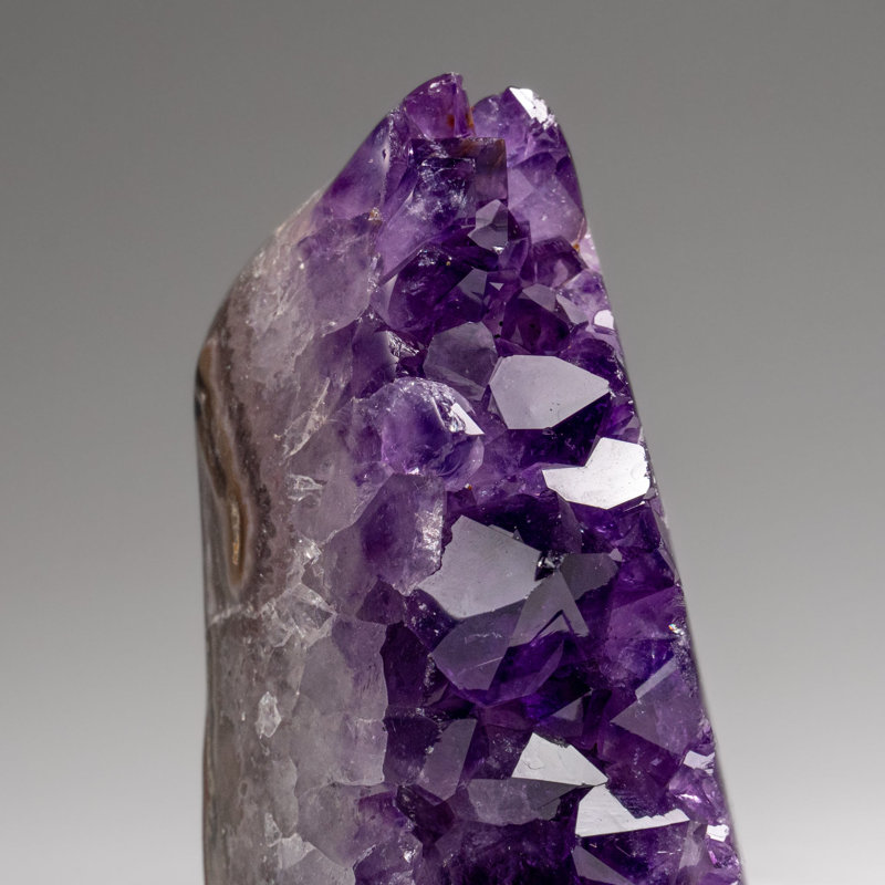 Genuine Amethyst Crystal Cluster From Brazil (449.6 Grams)