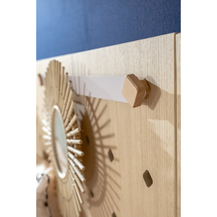 Bumpy Light Gray Pegboard Steel Rod - Size L - Pegboard Pegboard Wall Organizer