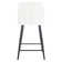 Hallberg Upholstered Counter Stool with Metal Frame