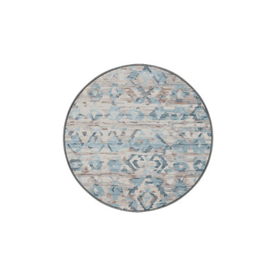 Machine Washable Gray Area Rug