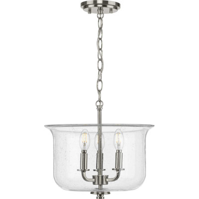 Lustre unique à 3 lumières Nedmond