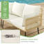 Boho 4 Pieces Patio Furniture Set