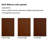 Glass Display Cabinet With Mirrored Back And Light, Curio Display Cabinet With Solid Wood Legs And Adjustable Shelves 3 Tier Glass Display Case-107634903