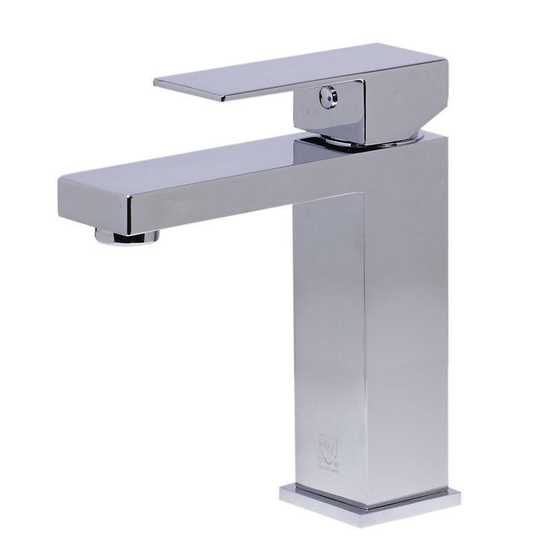 Single-Hole Single-handle Bathroom Faucet, Polished Chrome
