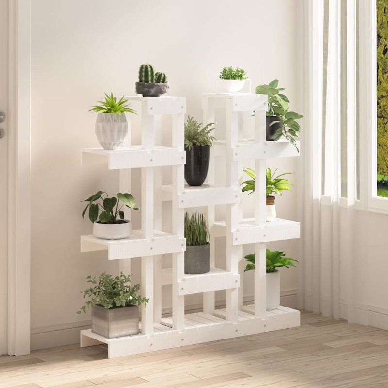 Trevett Plant Stand, White