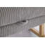 Chaise berçante moderne avec dossier haut, repose-pieds réglable et poche latérale pour le salon-494230415