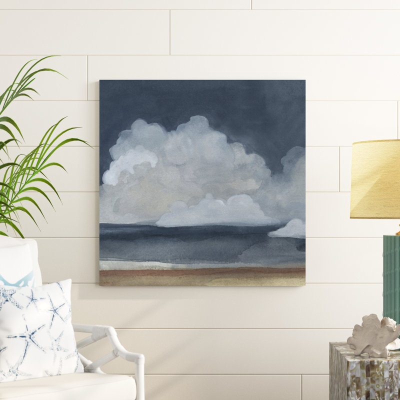 Paysage nuageux III, H 36 po x l 36 po x P 1,25 po