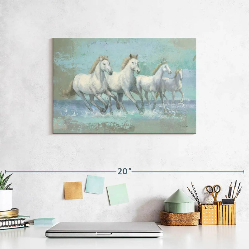 Brampt Running Wild, 8" H x 12" W