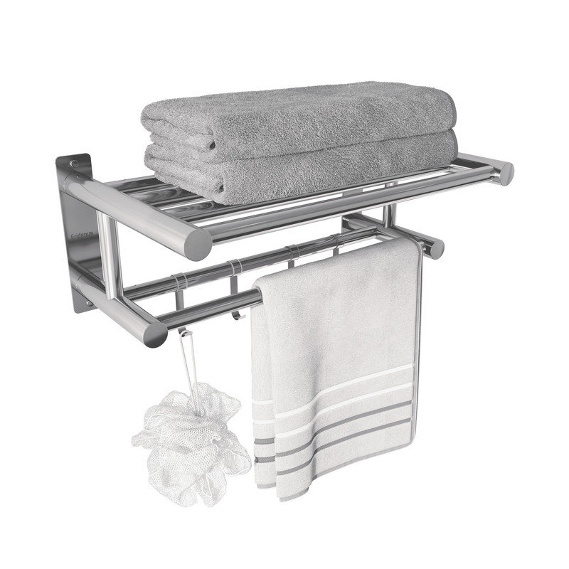2 Wall Mounted Required Towel Rack