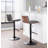 Lakyia Swivel Adjustable Height Counter Stool with Metal Frame-87183659-87183658