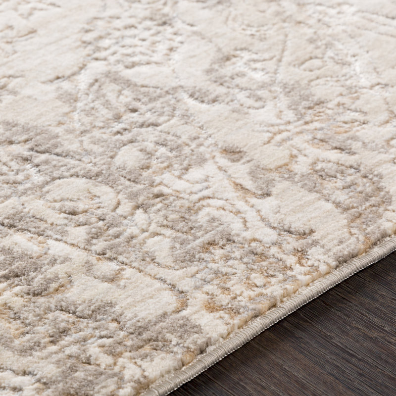Madilynn Damask Indoor Rug, Rectangle 2' x 3'3"
