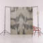 Tapis décoratif moderne gris à motif abstrait de vibration-1605499197