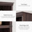 Farmhouse Book Shelf With Storage Open Display Bookshelves, 67.4" Tall Book Case Wooden Bookcase Home Decor Furniture For Home Office, Living Room, Bed Room-469754036-469754037