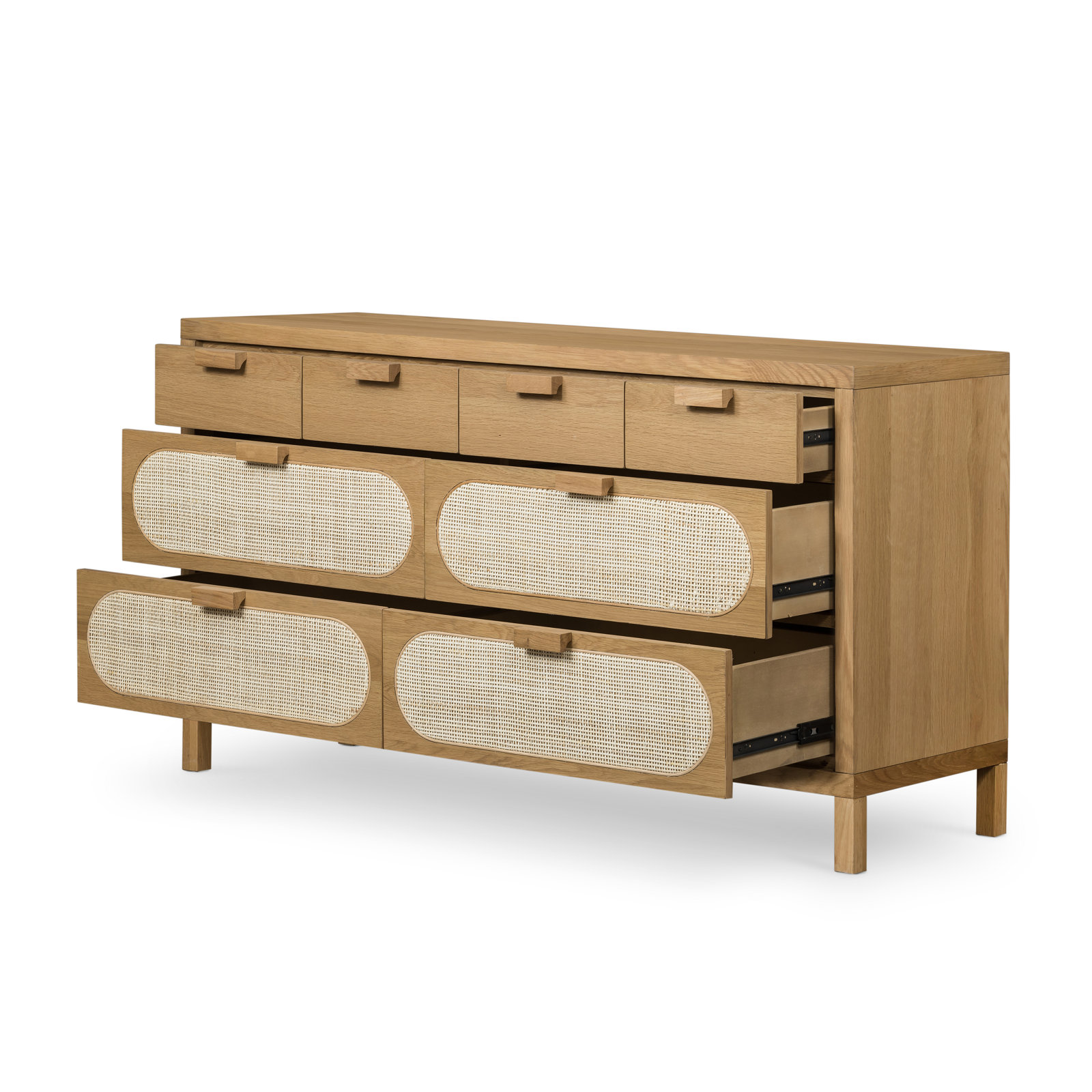 Macneil 61" Oak Double Dresser