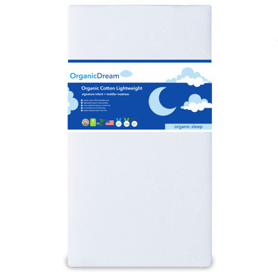 Waterproof Standard Crib Retangle Mattress -  Organic Dream, OD-17