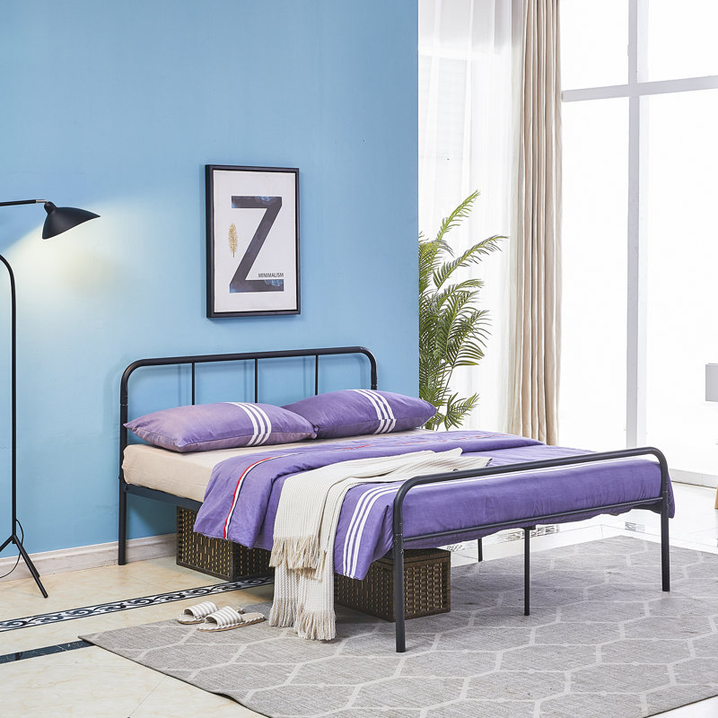 Amyracle Metal Bed, Double (4'6)