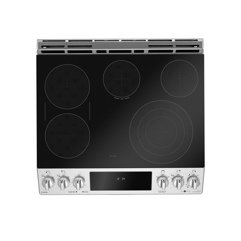 30" 5.3 cu.ft. Smart Slide-in Electric Range