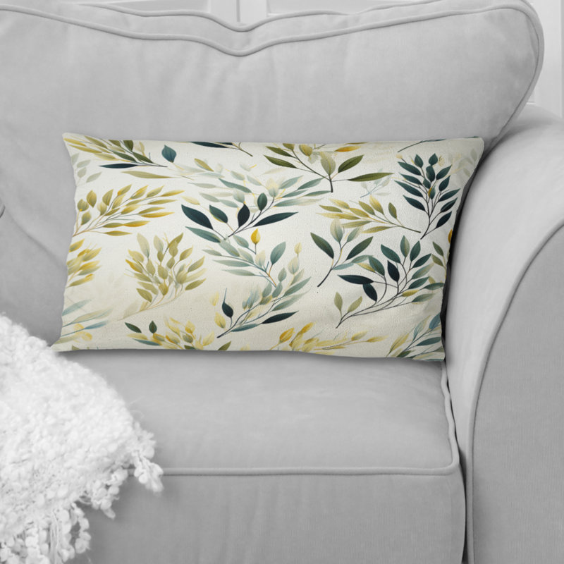 Coussin Zen Leaves III - Plants