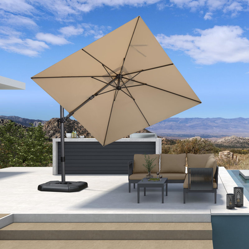 274cm Cantilever Parasol, Beige
