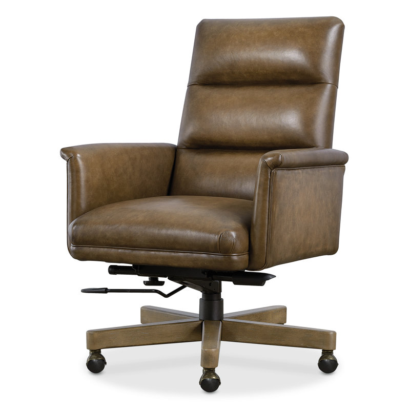 Fauteuil de direction en cuir véritable EC