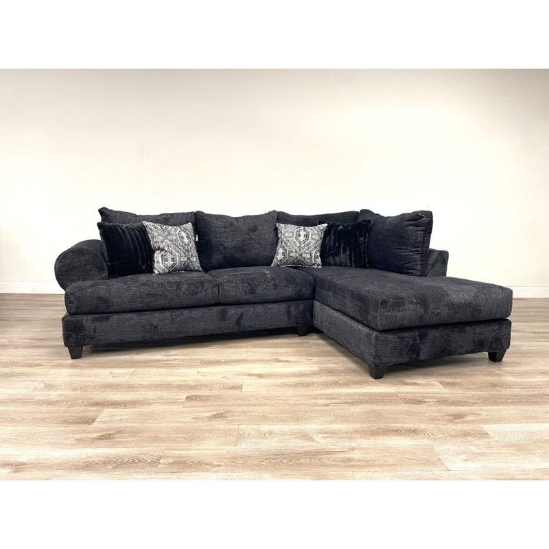 910 BLACK SECTIONAL