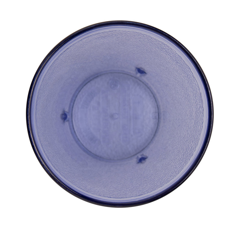 GET Gobelets de restaurant en plastique robustes, Bleu, Verre à vin