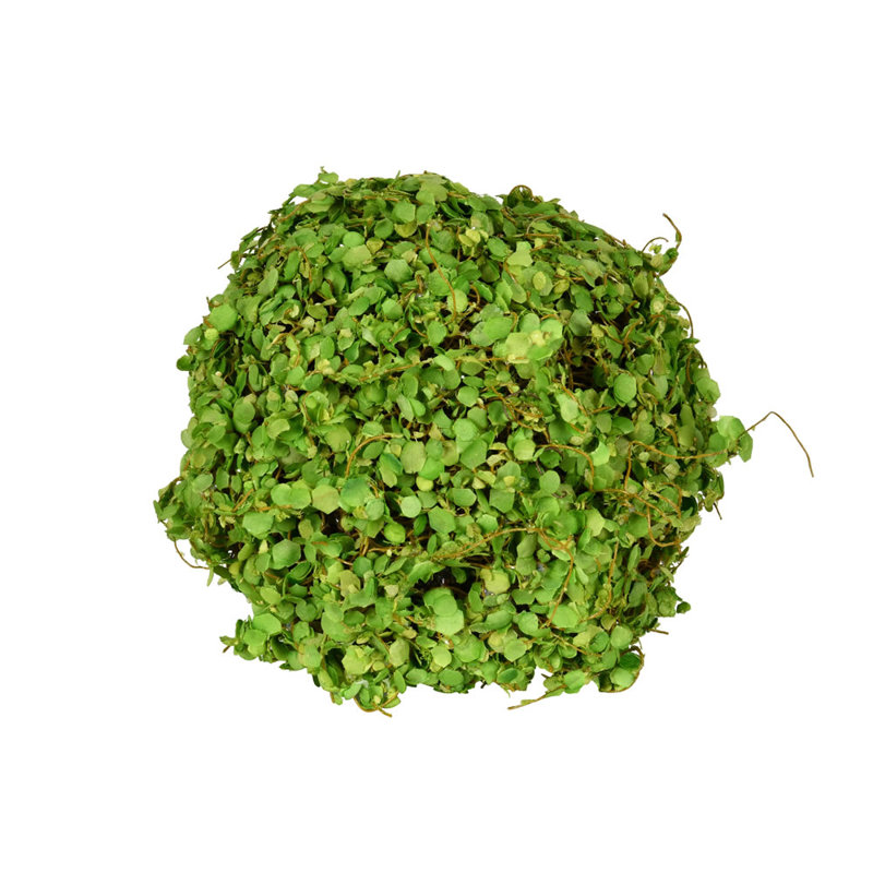 6'' Green Plastic Topiary Balls, Set of 2